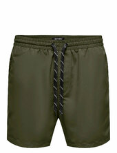 Onsted Life Short Swim Noos Uimashortsit Green Only & Sons