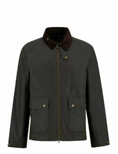 Barbour Short Bedale Wax Jacket Ohut Takki Khaki Green Barbour