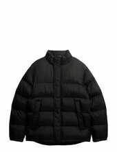 Non Hooded Tech Padded Jkt Vuorillinen Takki Topattu Takki Black Superdry
