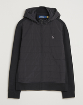 Polo Ralph Lauren Hybrid Jacquard Full Zip Hoodie Polo Black