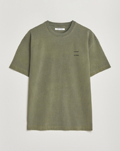 Samsøe Samsøe Joel Organic Cotton Washed T-shirt Castor Grey
