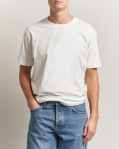 Nudie Jeans Uno Everyday Crew Neck T-shirt Chalk White