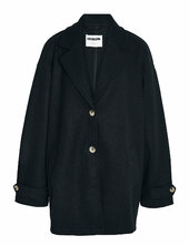 Nmalicia Ls Over Blazer Fwd Noos Ohut Pitkä Takki Black Noisy May