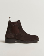 Gant Prepdale Suede Chelsea Boot Espresso Brown