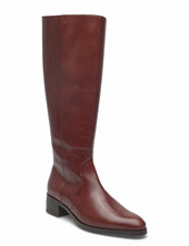 Bonjour 03 Korkeavartiset Saapikkaat Burgundy Wonders