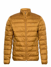 Light Down Jacket Vuorillinen Takki Topattu Takki Brown Gant