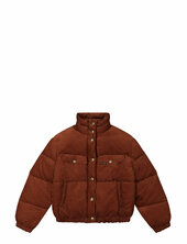 Rider Puffer Jacket Tikkitakki Brown Lee Jeans