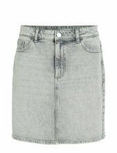 Vikaja Jaf Denim Skirt - Noos Lyhyt Hame Grey Vila