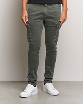 Replay Jaan Hyperflex Cargo Pants Dark Green