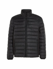 Recycled Side Logo Jacket Vuorillinen Takki Topattu Takki Black Calvin Klein