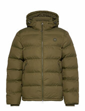 Active Cloud Jacket Vuorillinen Takki Topattu Takki Khaki Green Gant