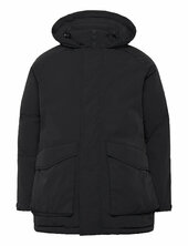 Wbkohr Road Jacket Parka Takki Black Woodbird