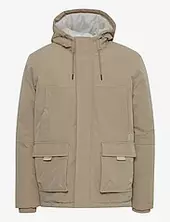 Outerwear Vuorillinen Takki Topattu Takki Beige Blend