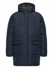 Bhelwin Parka Jacket Vuorillinen Takki Topattu Takki Navy Blend
