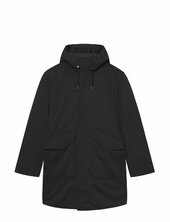 Wwhanes Parka Coat 25256 Parka Takki Black Wood Wood