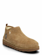 Suede-reade Hi Aamutossut Tohvelit Beige Polo Ralph Lauren