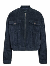 Nmcord Jade L/s Bomber Corduroy Jacket Bombertakki Navy Noisy May