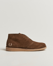 Fred Perry Hawley Suede Chukka Boot Marsh Brown