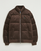 Polo Ralph Lauren Wyoming Corduroy Bomber Jacket Dark Beech