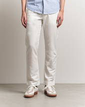 Polo Ralph Lauren Bedford Cotton/linen Straight Fit Pants White
