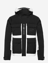 Glacier Jacket Vuorillinen Takki Topattu Takki Black Sail Racing