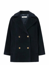Belfast Coat Villakangastakki Navy Nué Notes