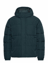 Jjebradley Puffer Hood Sn Vuorillinen Takki Topattu Takki Blue Jack & J S