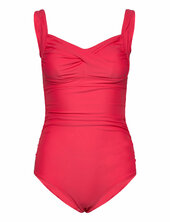 Capri Twisted Delight Swimsuit Uimapuku Uima-asut Red Abecita