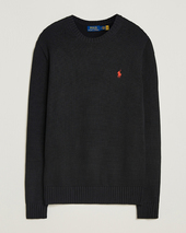 Polo Ralph Lauren Cotton Crew Neck Sweater Polo Black