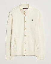 Morris Hertford Button Cardigan Off White