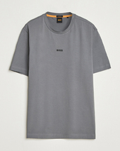 Boss Orange Tchup Logo Crew Neck T-shirt Open Grey