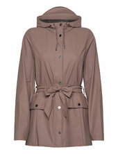 Curve Jacket W3 Sadevaatteet Brown Rains