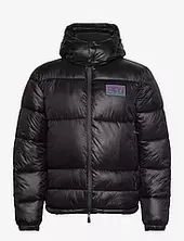 Jacket Vuorillinen Takki Topattu Takki Black Ea7