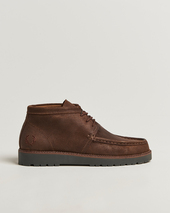 Fred Perry Kenny Waxed Suede Chukka Boot Burnt Tobacco
