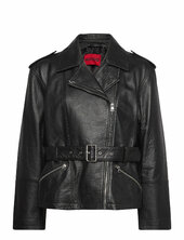 Leraba Nahkatakki Black Hugo