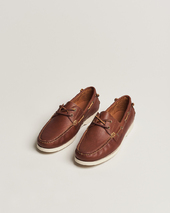 Polo Ralph Lauren Merton Leather Boat Shoe Tan
