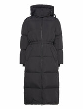 Full Length Coat Topattu Pitkä Takki Black Gant