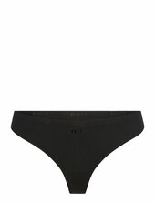 Thong Laser Cut Stringit Alusvaatteet Black Boss