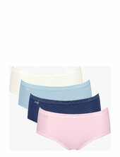 Sloggi Basic+ Midi C4p Hipsterit Alushousut Alusvaatteet Navy Sloggi