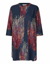 Mageam Polvipituinen Mekko Navy Masai