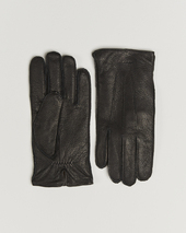 Gant Cashmere Lined Leather Glove Black