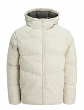 Jjglobal Puffer Jacket Vuorillinen Takki Topattu Takki White Jack & J S