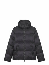 Wwclaus Puffer Jacket 25233 Vuorillinen Takki Topattu Takki Black Wood Wood