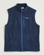 Columbia Fast Trek Full Zip Fleece Vest Collegiate Navy