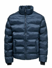 Onsunion Seamless Life Puffer Jacket Otw Vuorillinen Takki Topattu Takki Navy Only & Sons