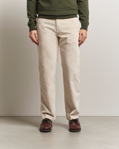 Gant Straight Fit Corduroy Trousers Putty