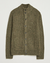 Polo Ralph Lauren Wool Blend Button Cardigan Olive Marl