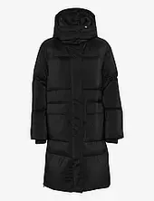 Lisannepw Otw Topattu Pitkä Takki Black Part Two