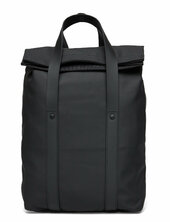2 Way Tote Backpack Mini W3 Reppu Laukku Black Rains