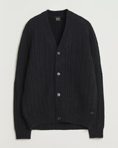 Boss Orange Kortho Wool Knitted Cardigan Black